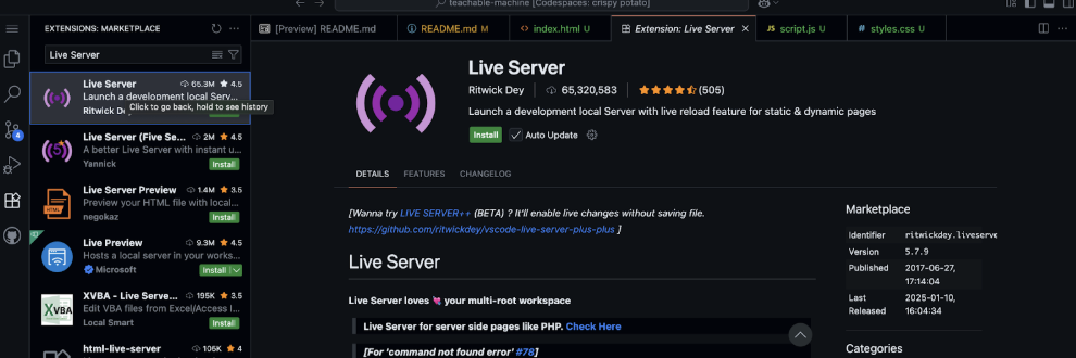 Screenshot showing options to upload or use webcam for data in Teachable Machine.